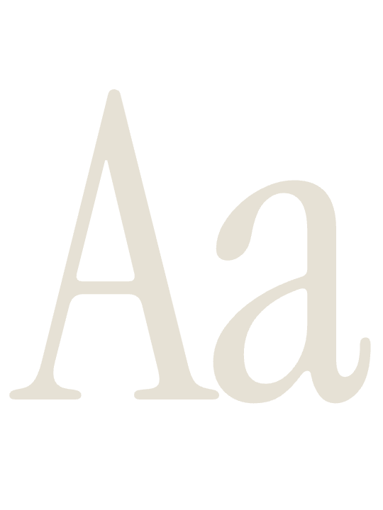The letters Aa set in Instrument Serif.